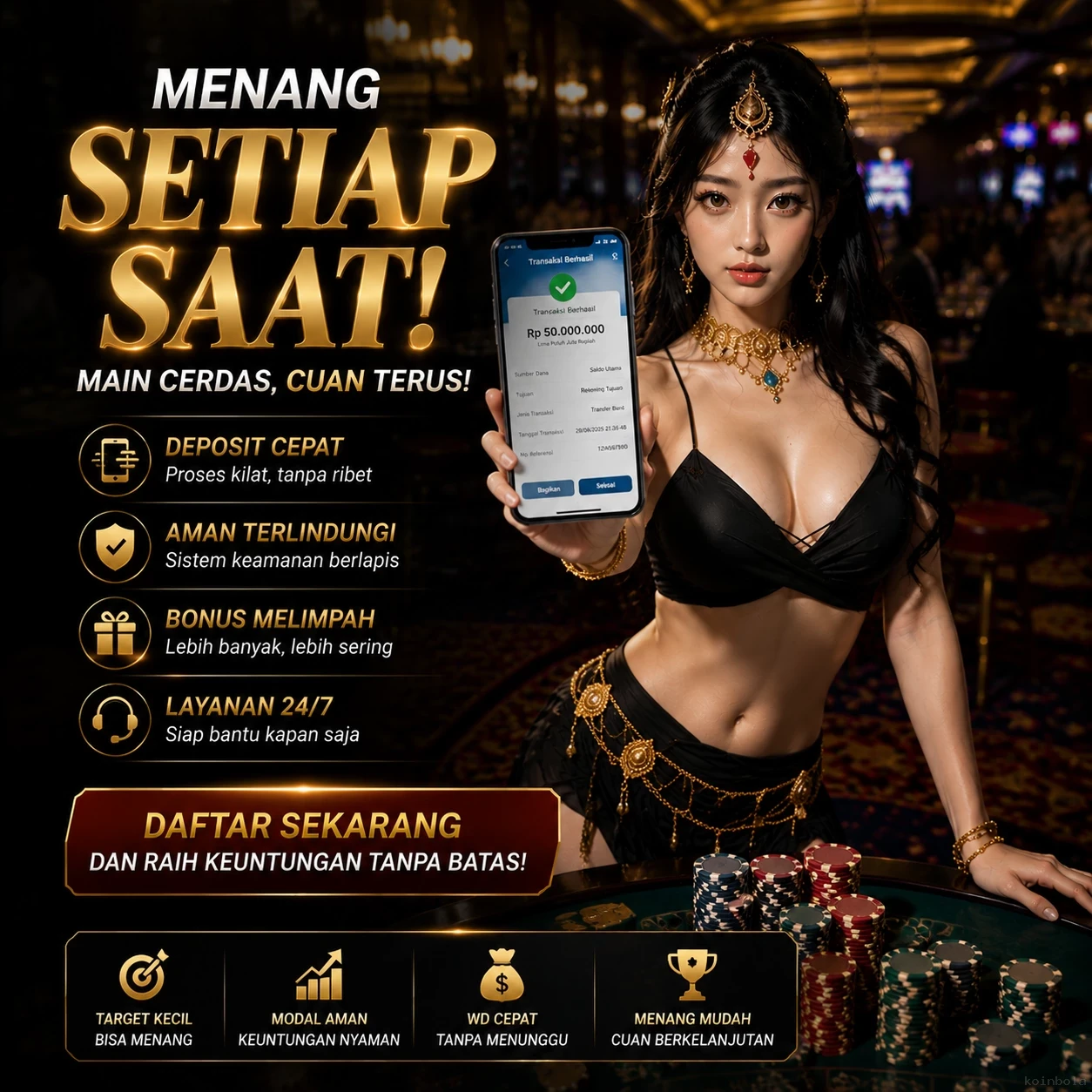 koinbola APK — gampang dipakai